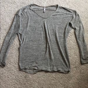 Jolie lightweight grey/brown sweater